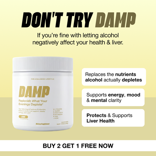 DAMP – Replenishes What Drinking Depletes To Help You Feel Like Yourself Again