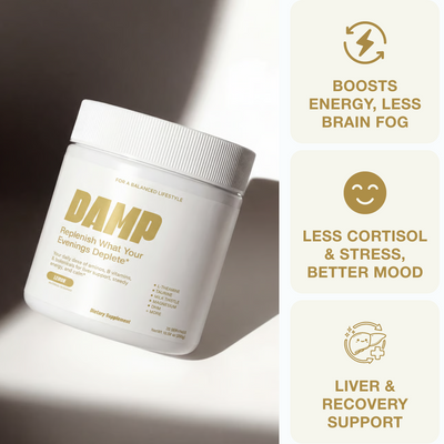 DAMP – Replenishes What Drinking Depletes To Help You Feel Like Yourself Again