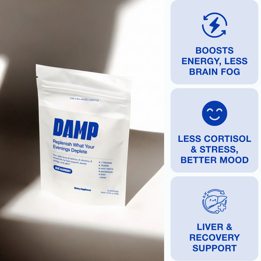 DAMP – Replenishes What Drinking Depletes To Help You Feel Like Yourself Again